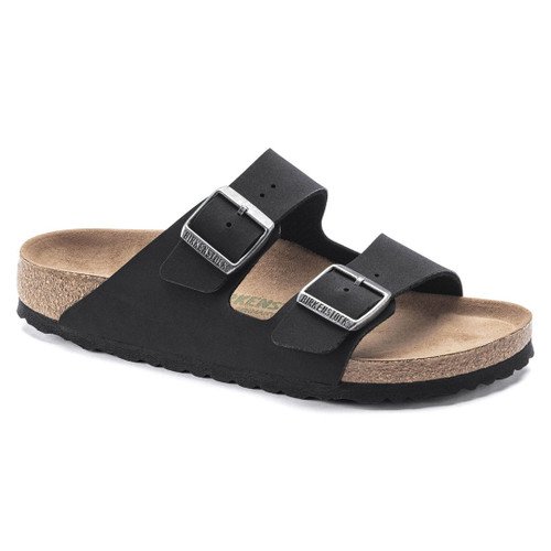 Black - Birkenstock Women's Arizona Vegan Sandals - SLOCOG'S