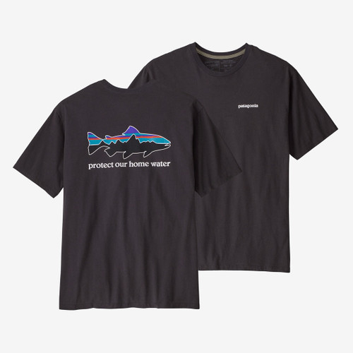 Tシャツ・カットソー Patagonia Men's Water Trout Organic T-Shirt 37547Q5 37547_INBK__26185.1691438971.