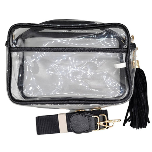 Clear Tassel Crossbody Bag $ 39.99 | TYLER'S