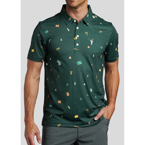 William Murray Happy Glamper Short Sleeve Polo Shirt