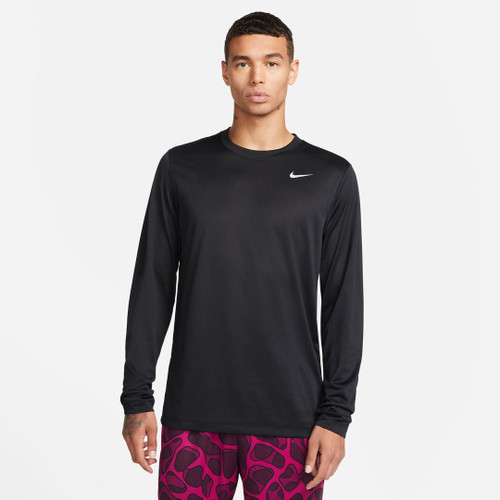 ★★Nike★★ Dry Fit Legend Long Sleeve Fitness Top M White Nike DriFit Legend Long Sleeve T-Shirt