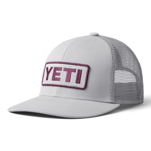 YETI Camo Logo Badge Low Pro Trucker Hat Beige - KHAKI