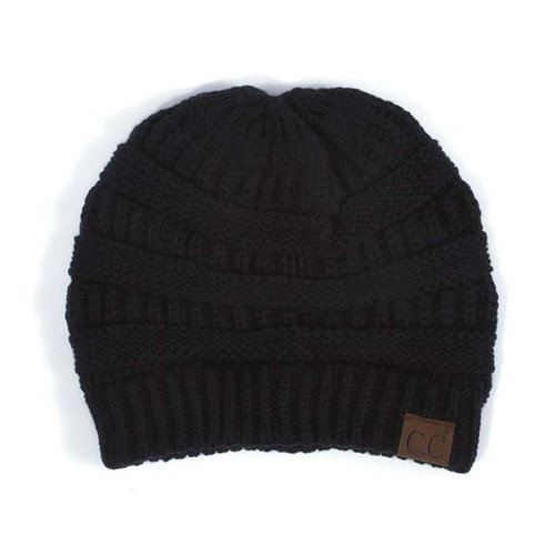 cc cable knit beanie