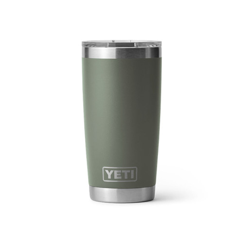 Yeti Camp Green Rambler 20 oz Travel Mug