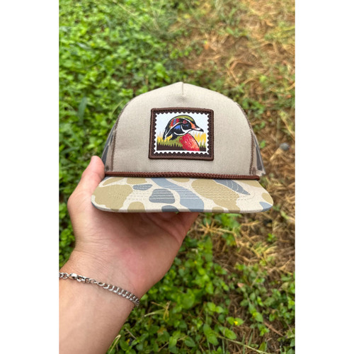 Burlebo-Youth Cap - Wood Duck Stamp - Camo main image 0