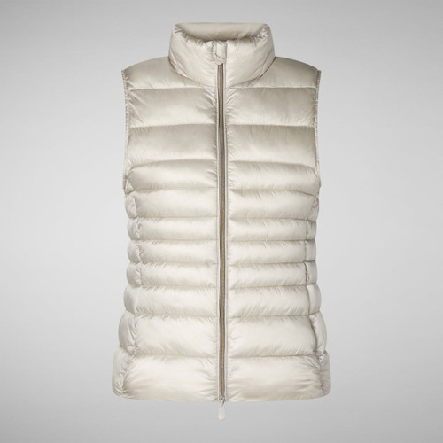 ベスト・ジレ DONDUP Women Vests LDJ676IF0041DXXXDDS25004 Beige D88490WIRIS1740019_05__24583.