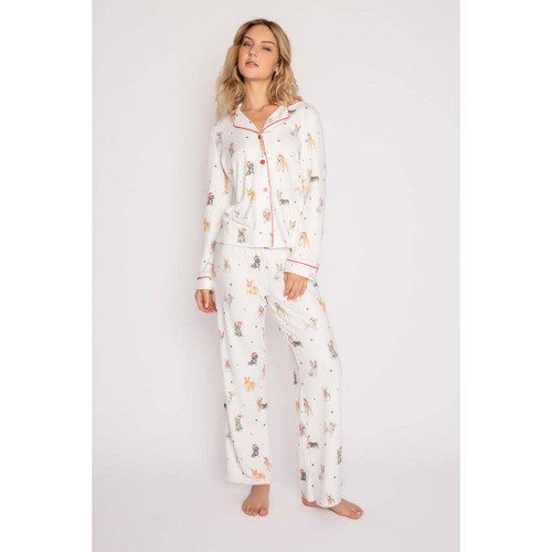 PJ Salvage Women's Stars and Paws PJ Set