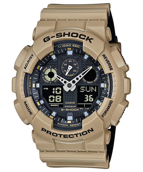 G-Shock GA100L-8A Analog-Digital Watch | TYLER'S