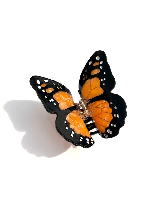 Solar Eclipse Monarch Butterfly Claw Hair Clip | TYLER'S