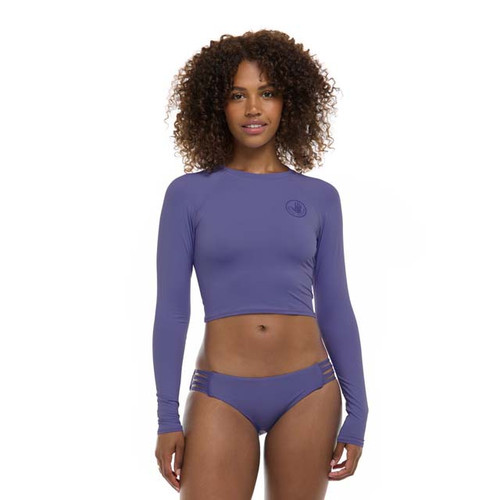 NICK&NICOLE ■ NICOLE LOGO CROP RASHGUARD 39506744Airis__38110.