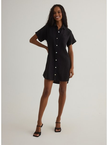 【ほぼ新品】HLT_La Bella Shirt Dress S Bella Dahl Women's Pocket Shirt Dress | TYLER