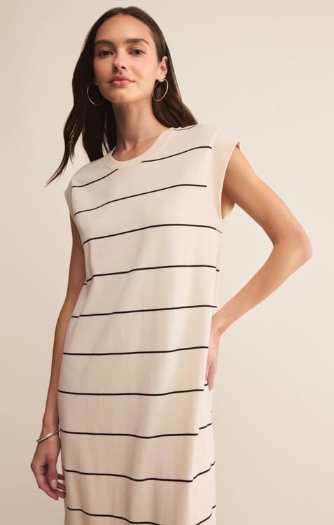 Z Supply Women's Calabasas Stripped Mini Dress | TYLER'S
