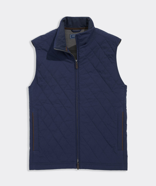(取寄) ヴィンヤードヴァインズ メンズ ザ ドーセット キルテッド ベスト Vineyard Vines men The Dorset Quilted Vest Balsam Vineyard Vines Men's Dorset Quilted Vest | TYLER'S
