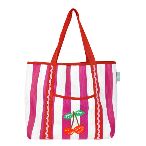 Talking Tables Recycled Plastic Cherry Tote Bag | TYLER'S