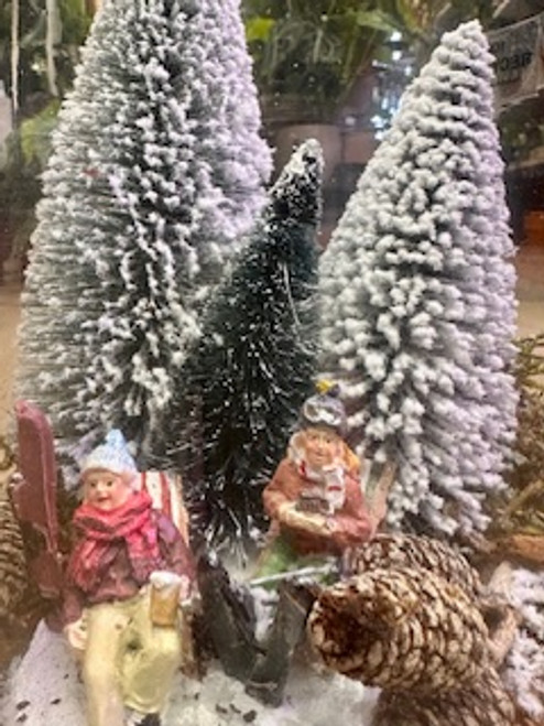 Christmas Glass Arrangement