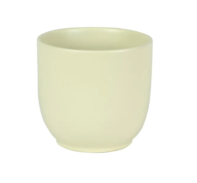 Hortus Cairo Ceramic Pot - Matt Cream - Dia13.5 x H13cm