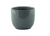 Hortus Cairo Ceramic Pot - Glossy Grey - Dia12 x H10cm