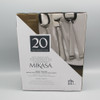 Mikasa Meris Frost 18/10 Stainless Flatware 20pc Set (Service for Four)