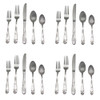 Lenox Poppies on Blue 18/8 Stainless 20pc. Flatware Set (Service for Four)