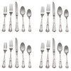 Gorham Blossom 18/10 Stainless Steel 20pc. Flatware Set (Service for Four)