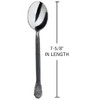 Gourmet Settings (GS) Avalon 7 5/8" Teaspoon (Set of Four)