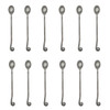 Gourmet Settings Treble Clef 18/10 Stainless Iced Beverage Spoon (Set of Twelve)