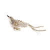 Katherine's Collection Gold Clip-On Mercury Glass Bird Ornament