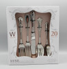 Wallace Hotel Luxe 18/10 Stainless Steel 20pc. Flatware Set (Service for Four)