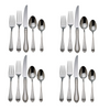 Reed & Barton Hammered Antique 18/10 Stainless Steel - 20 Piece Set (Service for Four)