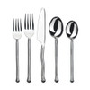 Gourmet Settings Exotique Platinum 20pc Stainless Flatware Set