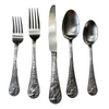 Cambridge Silversmiths Deer Stainless Steel 20pc Flatware Set (Service for Four)