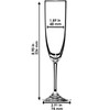 Riedel Vinum Fine Crystal Champagne Flute (Set of Two)