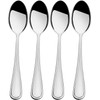 Mikasa Bravo 18/10 Stainless Steel Demitasse Spoon (Set of Four)