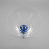 Orrefors Crystal Intermezzo Blue Martini Glass