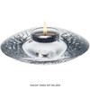 Orrefors Crystal Large Discus Votive