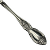 Oneida Louisiana 18/8 Stainless Steel Round Bouillon Spoon (Set of Four)