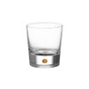 Orrefors Intermezzo Gold Crystal Double Old Fashioned Glass (Set of Two)