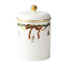 Royal Copenhagen Star Fluted 6 1/4" Christmas Jar with Lid