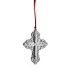 Wallace 2024 Sterling Silver Grand Baroque Cross Christmas Ornament 29th Edition