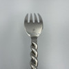 Gourmet Settings Silver Tear 18/10 Stainless Steel Salad Fork (Set of Four)
