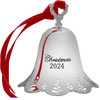 Towle Silver Plated Pierced Bell Christmas Ornament 2024 - 45th. Edition