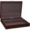 Reed & Barton Eureka Mahogany / Brown Flatware Storage Chest