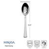 Mikasa Harmony 18/10 Stainless Steel Slotted Serving Spoon