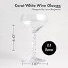 Orrefors Carat Crystal Coupe Champagne Glass (Set of Two)