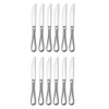 Mikasa Bravo 18/10 Stainless Steel High-Carbon Steak Knife (Set of Twelve)