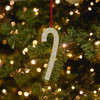 Wallace Annual 2025 Gold Plated and Enamel Candy Cane Ornament 45th. Anniversary