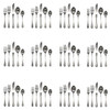 Mikasa Sweet Pea 18/8 Stainless Steel 60pc. Flatware Set (Service for Twelve)