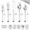 Mikasa Rockford Forged Stainless Steel 42pc. Flatware Set (Service for Eight)