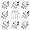 Wallace Peacock 18/10 Stainless Steel 45pc. Flatware Set (Service for Eight)