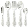 Wallace Peacock 18/10 Stainless Steel 45pc. Flatware Set (Service for Eight)